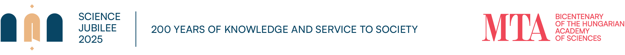 MTA Science Jubilee 2025 logo